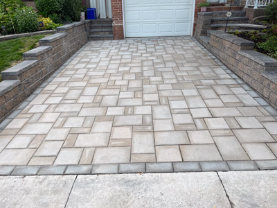 Interlock Driveway Installation