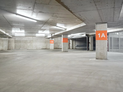 Concrete Parking Lot Paving